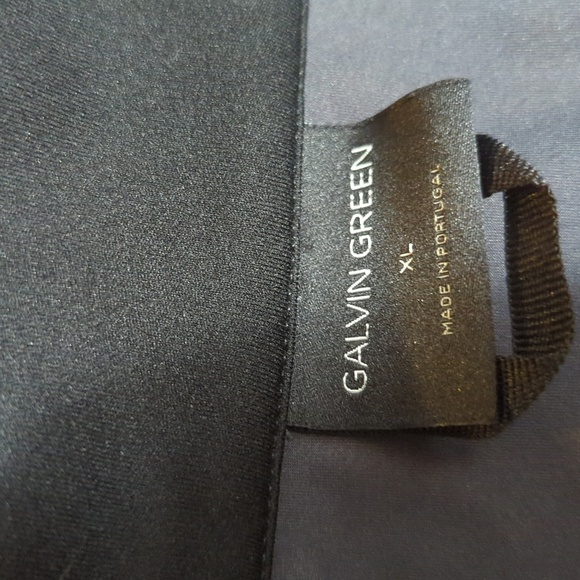 Galvin Green Short Sleeve Bay Golf Windstopper Size XL in Orange and Black - Picture 2 of 10